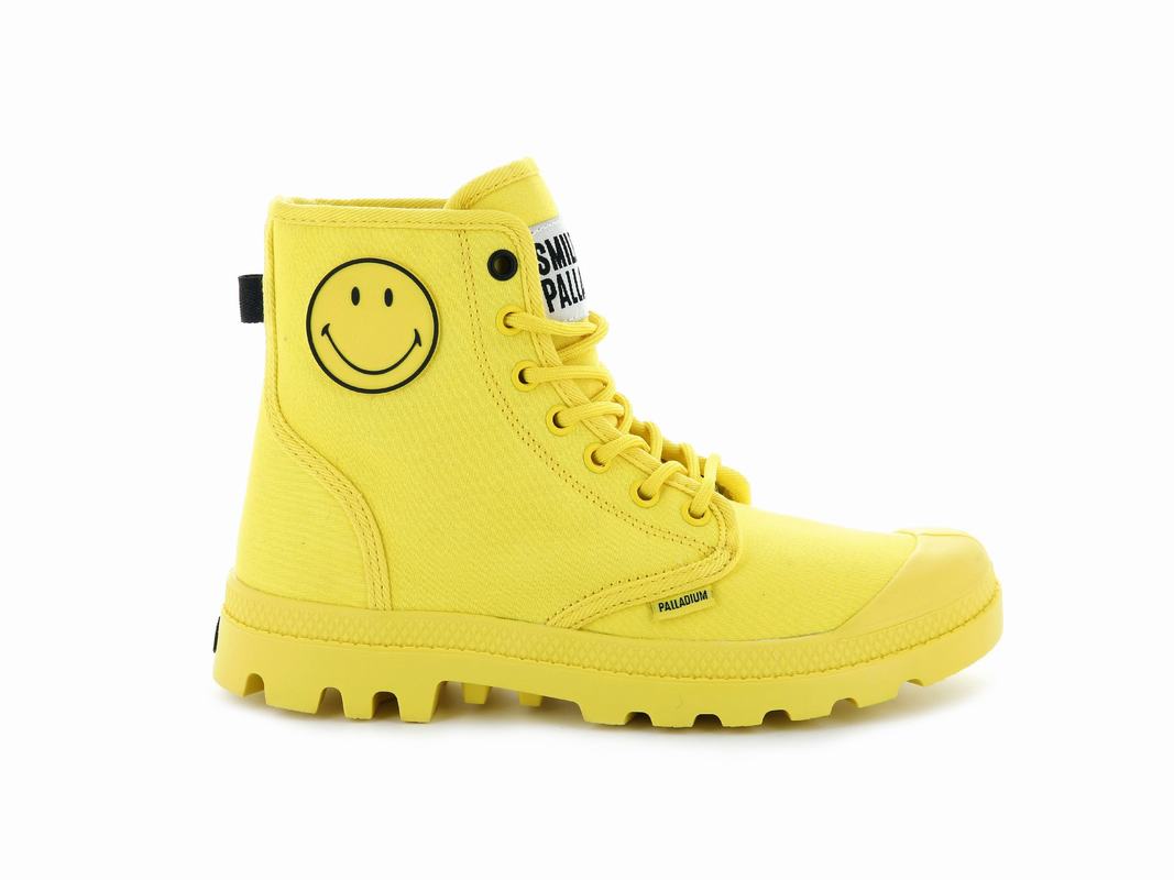 Palladium Pampa Smiley Fest Bag Muške Čizme Žute ||OL3541079||